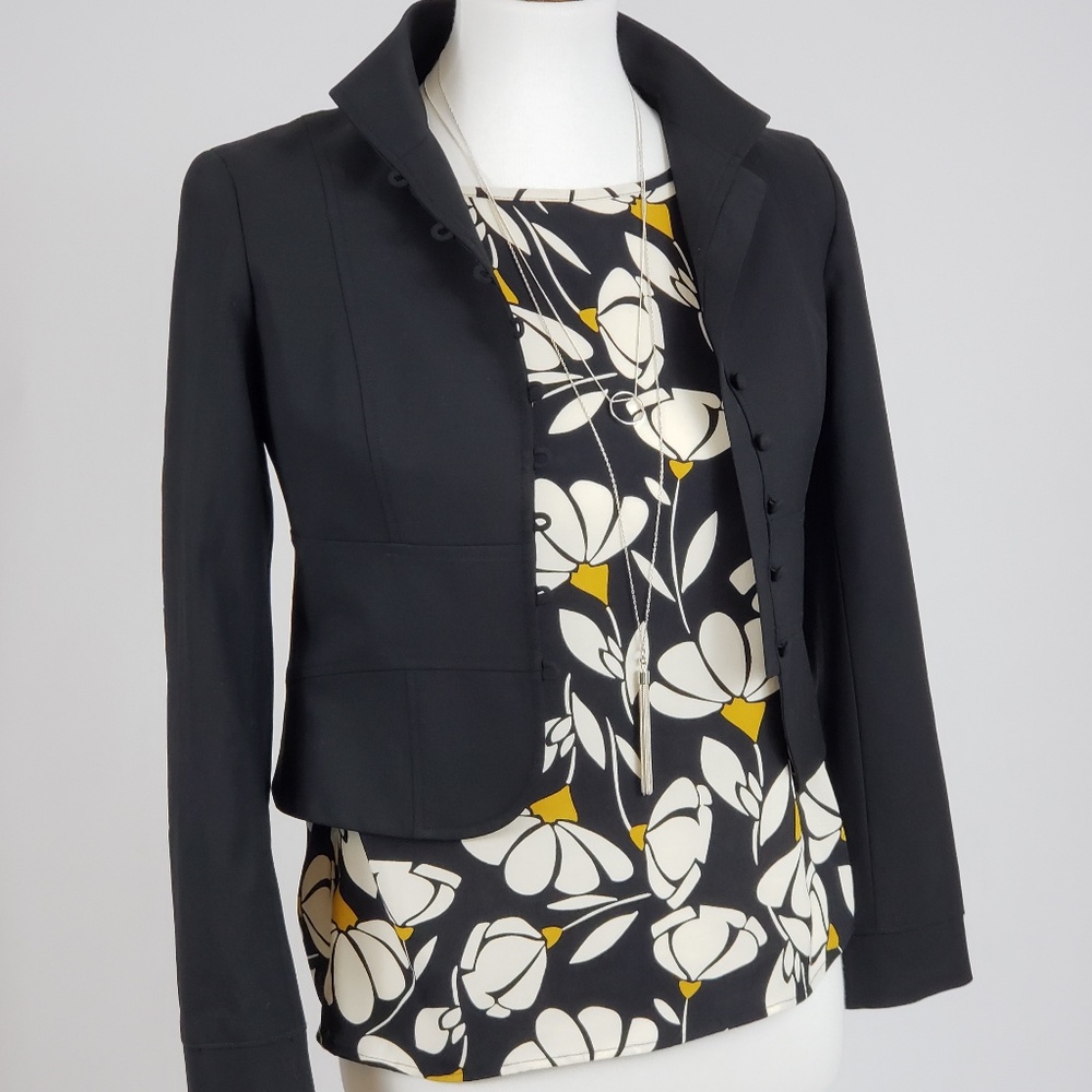 NEW!! Emme Marella All-Over Floral Print Top